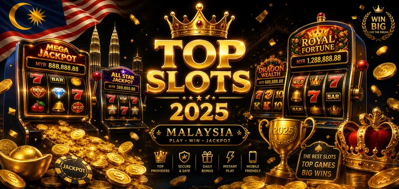 10 Slot Game Paling Popular di Malaysia 2025